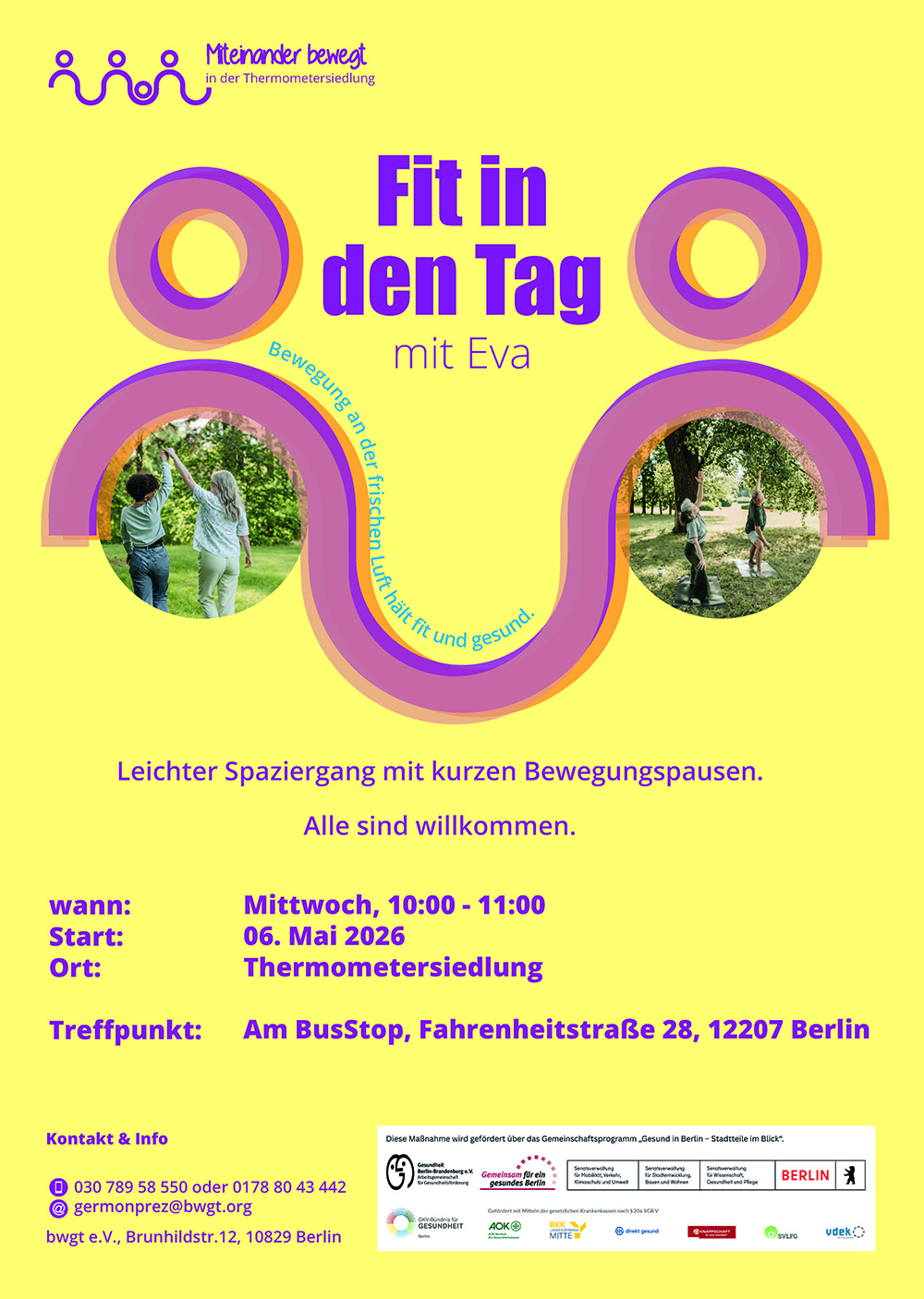 2026 Plakat fit in den tag