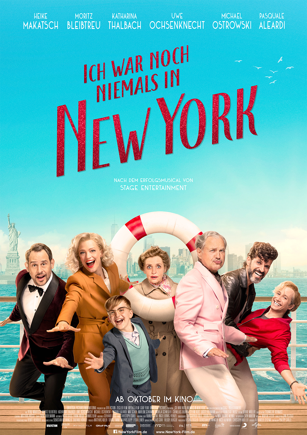 Plakat Ich war noch niemals in newyork IWNNINY Artwork