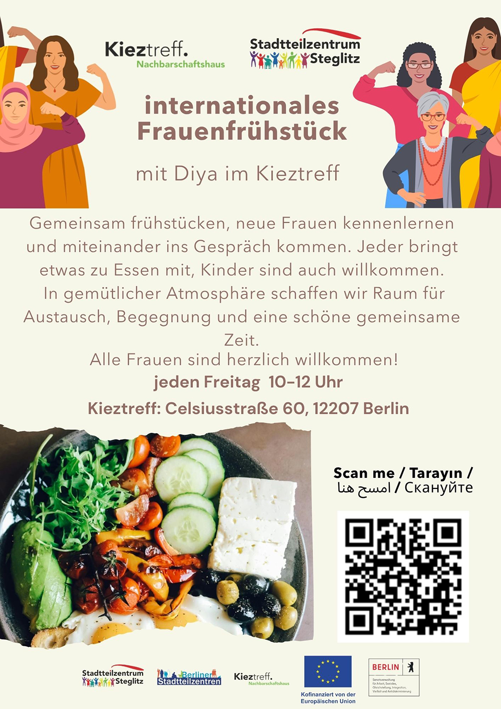 Kieztreff Internationales Frauenfrühstück