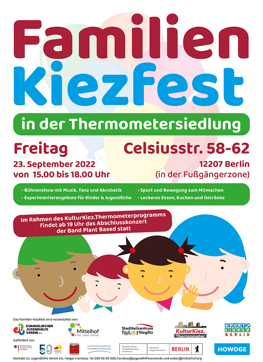 2022 Plakat Familien Kiezfest