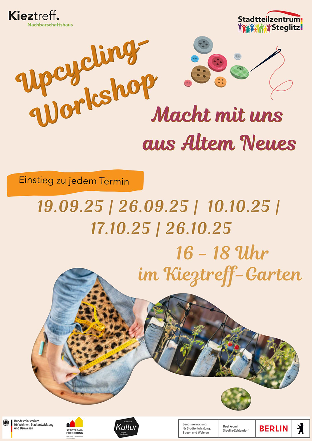 Kieztreff Thermo Upcycling Workshop